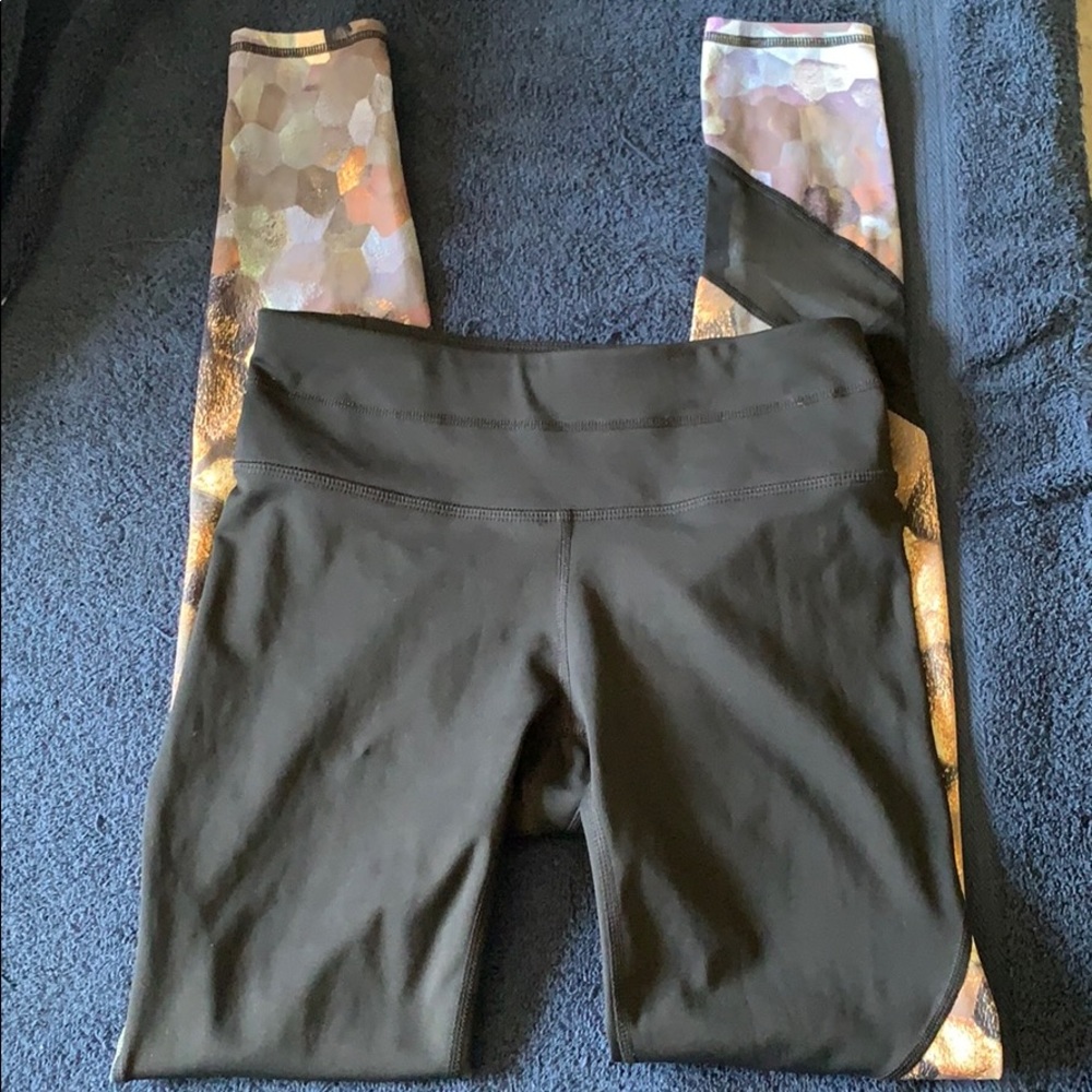 Athleta Multi-Colored Athletic Pants Leggings XXS